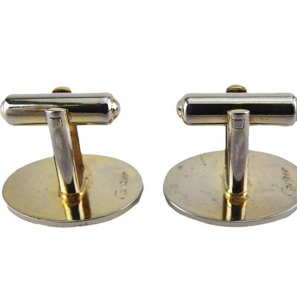 CARTIER Cuffs 2C Motif Beige Gold Plating Authentic USED T20394 authentic - Picture 4 of 15